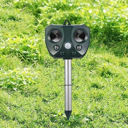 Solar-Powered Ultrasonic Repeller, Effective Animal Deterrent