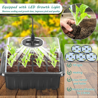 Plant Growth Starter Kit, Complete with Lighting