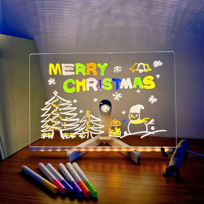 LED Light Drawing Board Pad Creative Sketch Board