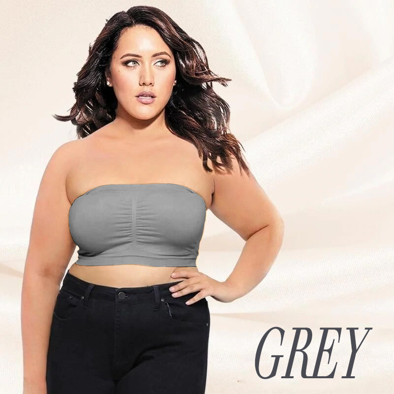 Wireless Strapless Bra  Stretch Fit