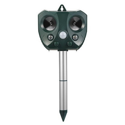 Solar-Powered Ultrasonic Repeller, Effective Animal Deterrent