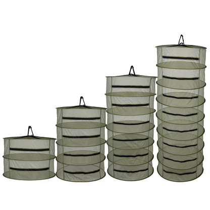 Foldable Drying Rack, Multi-Tier Mesh Design for Efficient Drying