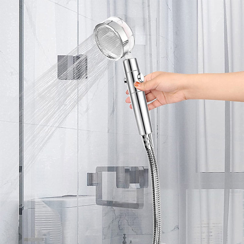 Rotatable High-Pressure Shower Head Handheld Filtered