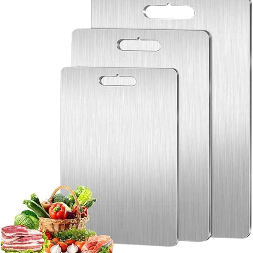 Stainless Steel Cutting Board  Durable & Hygienic