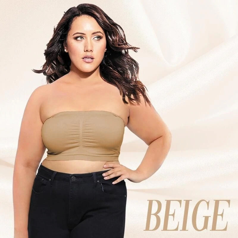 Wireless Strapless Bra  Stretch Fit