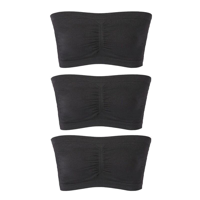 Wireless Strapless Bra  Stretch Fit