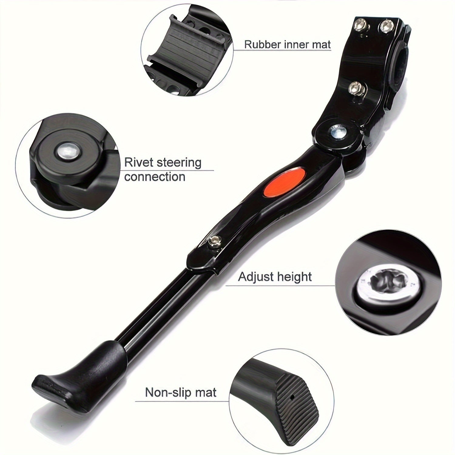 Adjustable Sturdy Bike Kickstand Durable