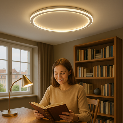 Modern Ceiling Light, Scandinavian Dimmable LED Minimalist