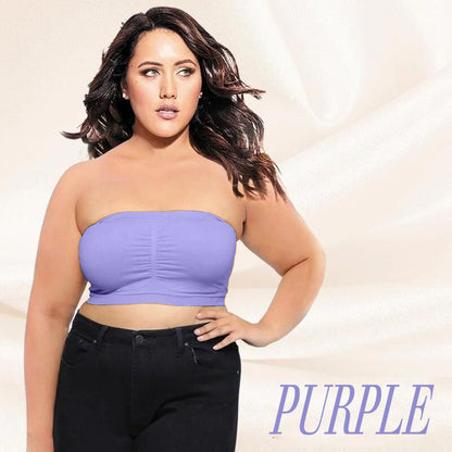 Wireless Strapless Bra  Stretch Fit