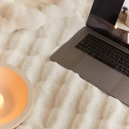 Plush Throw Blanket, Snuggly Warm