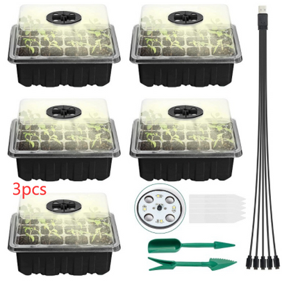 Plant Growth Starter Kit, Complete with Lighting