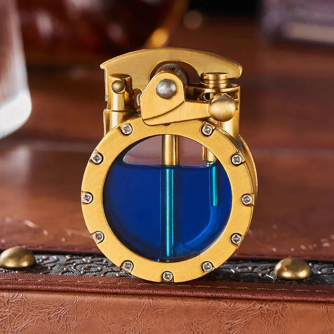 Stylish Fire Antique Transparent Kerosene Lighter