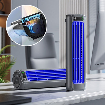 PORTABLE RECHARGEABLE AIR CONDITIONER | WIRELESS COOLING