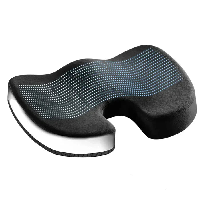 Supportive 4D Seat Cushion, Orthopedic Design