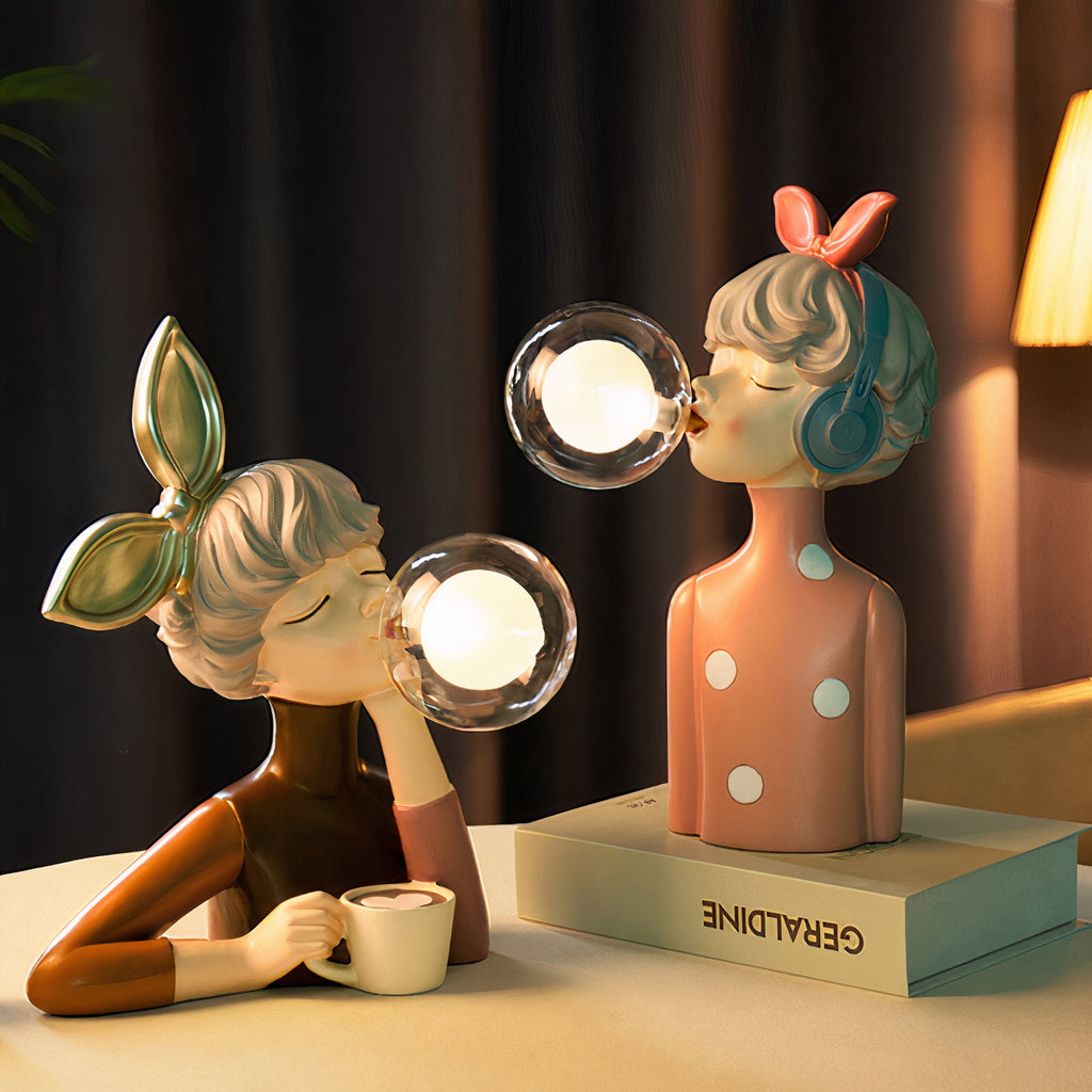 Lampe de table Artisan Sisters de style naturel