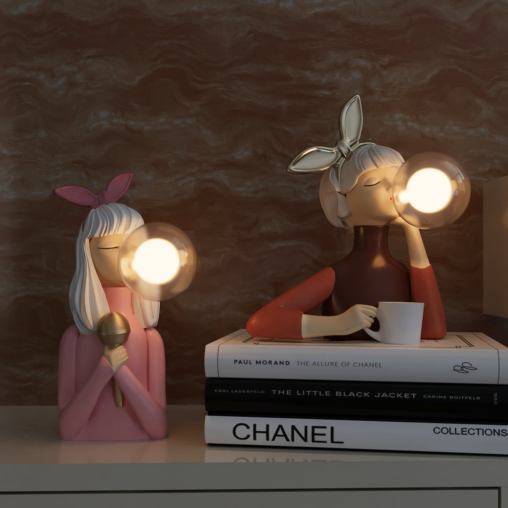 Lampe de table Artisan Sisters de style naturel
