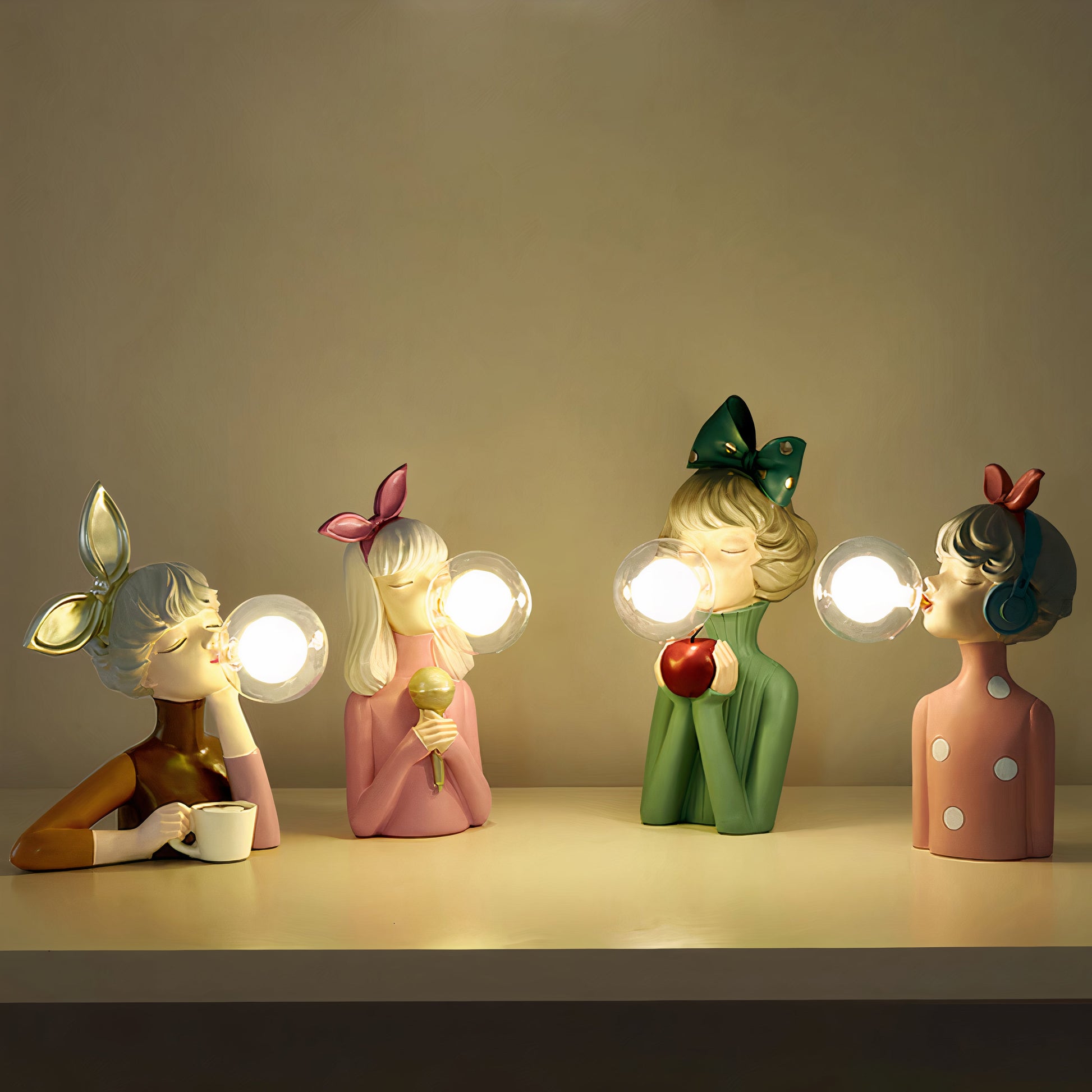 Lampe de table Artisan Sisters de style naturel