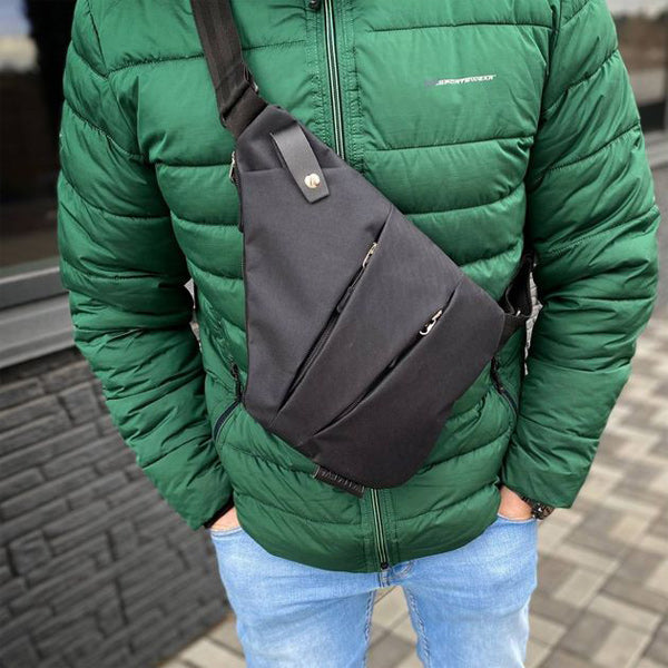 Secure Designer Shoulder Bag, Stylish Protection