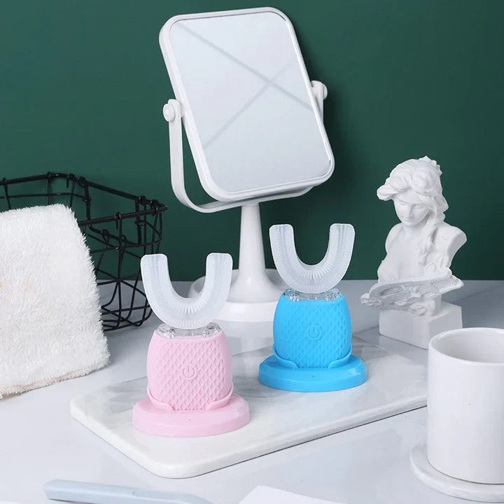 Ultrasonic Toothbrush, 360-Degree Cleaning System