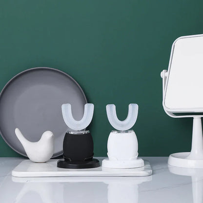 Ultrasonic Toothbrush, 360-Degree Cleaning System