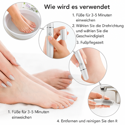Efficient Electric Callus Remover, Gentle Foot Care