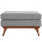 Engage Upholstered Fabric Ottoman
