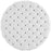 Amour Upholstered Vinyl Ottoman