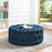 Amour Upholstered Fabric Ottoman