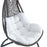 Abate Outdoor Patio Swing Chair With Stand