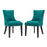 Marquis Dining Side Chair Fabric Set of 2