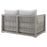 Aura Outdoor Patio Wicker Rattan Loveseat