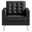 Loft Tufted Vegan Leather Armchair