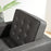 Loft Tufted Vegan Leather Armchair