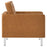 Loft Tufted Vegan Leather Armchair