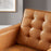 Loft Tufted Vegan Leather Armchair