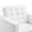 Loft Tufted Vegan Leather Armchair