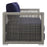 Aura 3 Piece Outdoor Patio Wicker Rattan Set
