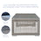 Aura 3 Piece Outdoor Patio Wicker Rattan Set