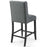 Baronet Tufted Button Upholstered Fabric Counter Stool