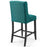 Baronet Tufted Button Upholstered Fabric Counter Stool