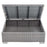 Conway 45" Outdoor Patio Wicker Rattan Coffee Table