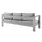Shore Sunbrella® Fabric Outdoor Patio Aluminum 3 Piece Set