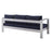 Shore Sunbrella® Fabric Outdoor Patio Aluminum 3 Piece Set