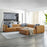 Bartlett Vegan Leather 6-Piece Sectional Sofa