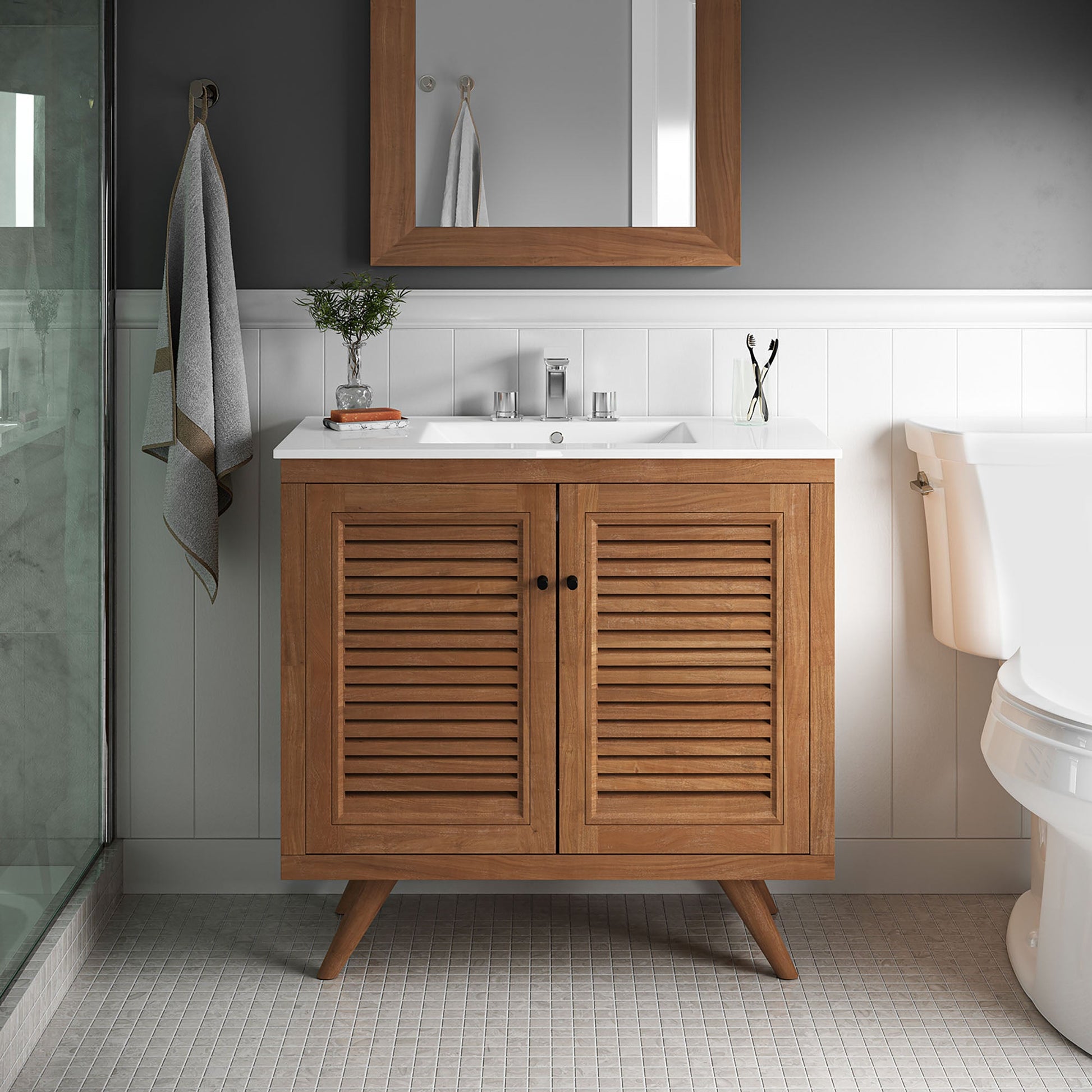 Birdie Bathroom Vanity Basin Included