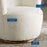 Nora Boucle Upholstered Swivel Chair