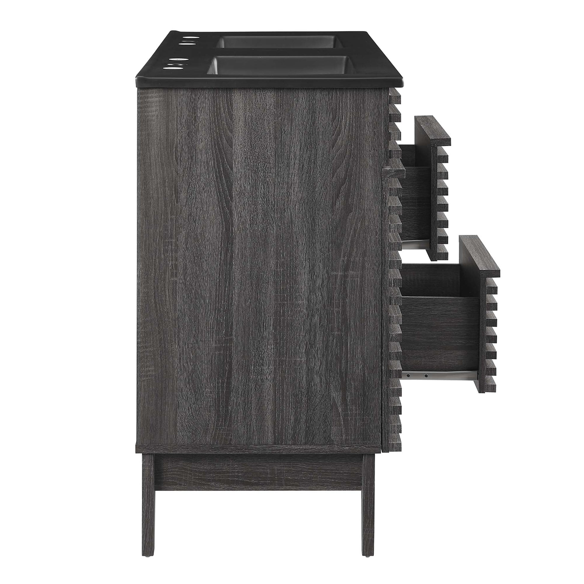 Render 48" Bathroom  Vanity with Black Basin Included