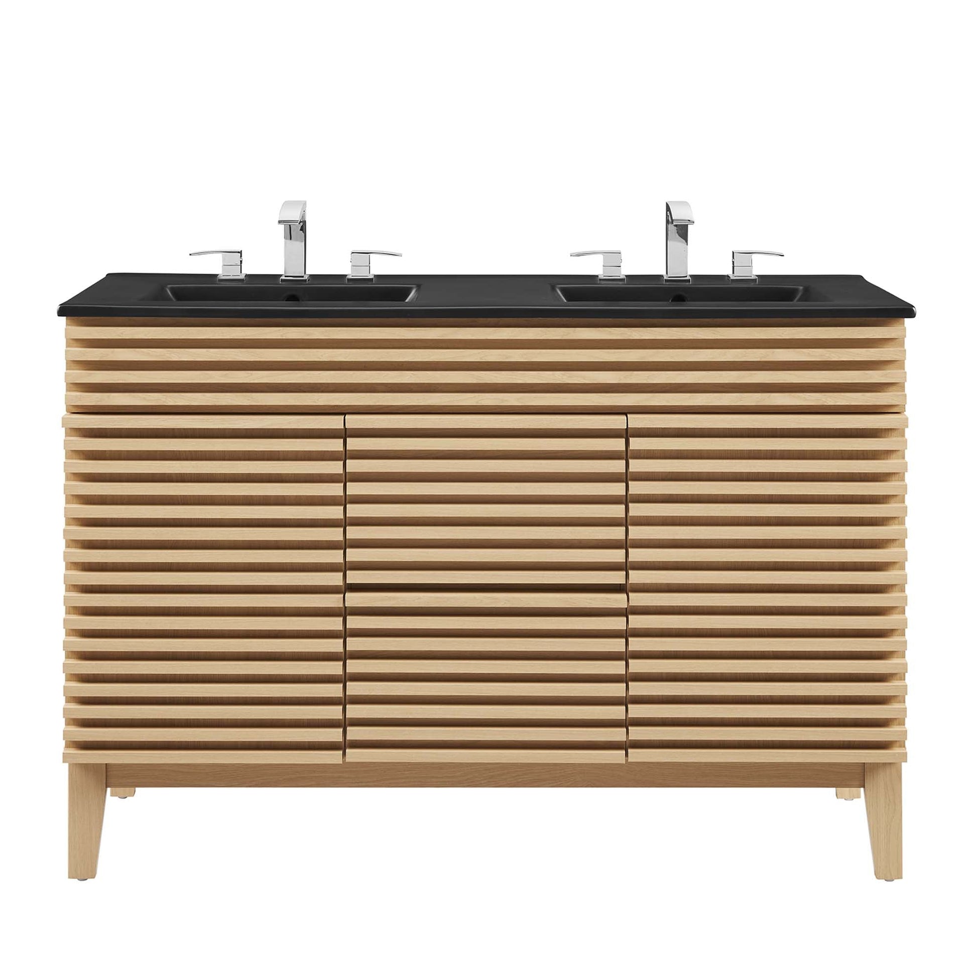 Render 48" Bathroom  Vanity with Black Basin Included