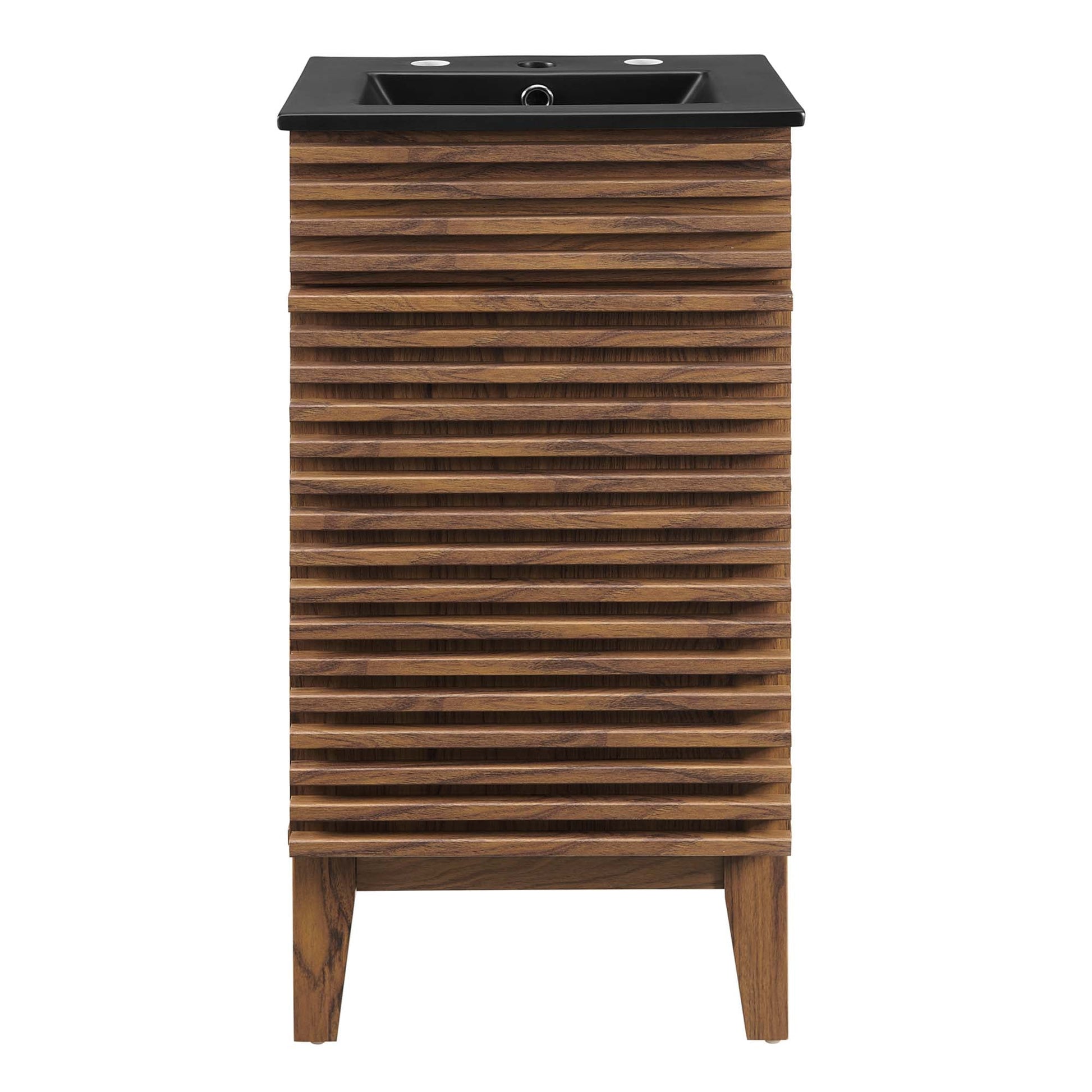 Render Bathroom Vanity with Black Basin Included