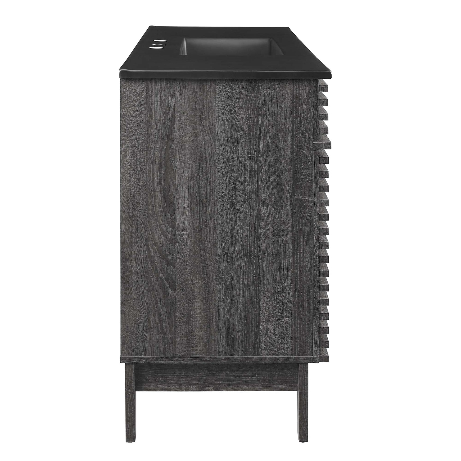 Render 48" Bathroom  Vanity with Black Basin Included